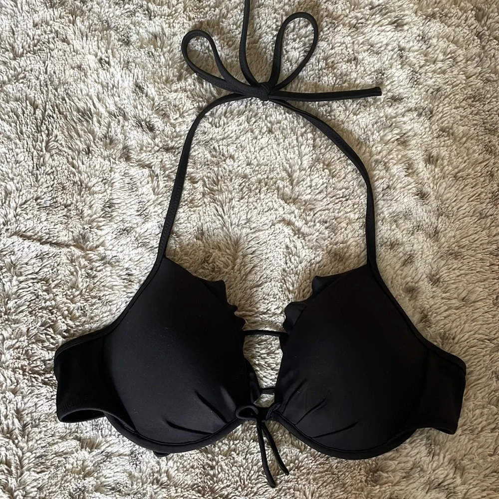 Victoria Secret Ruffle Bikini Top - Picture 1 of 6
